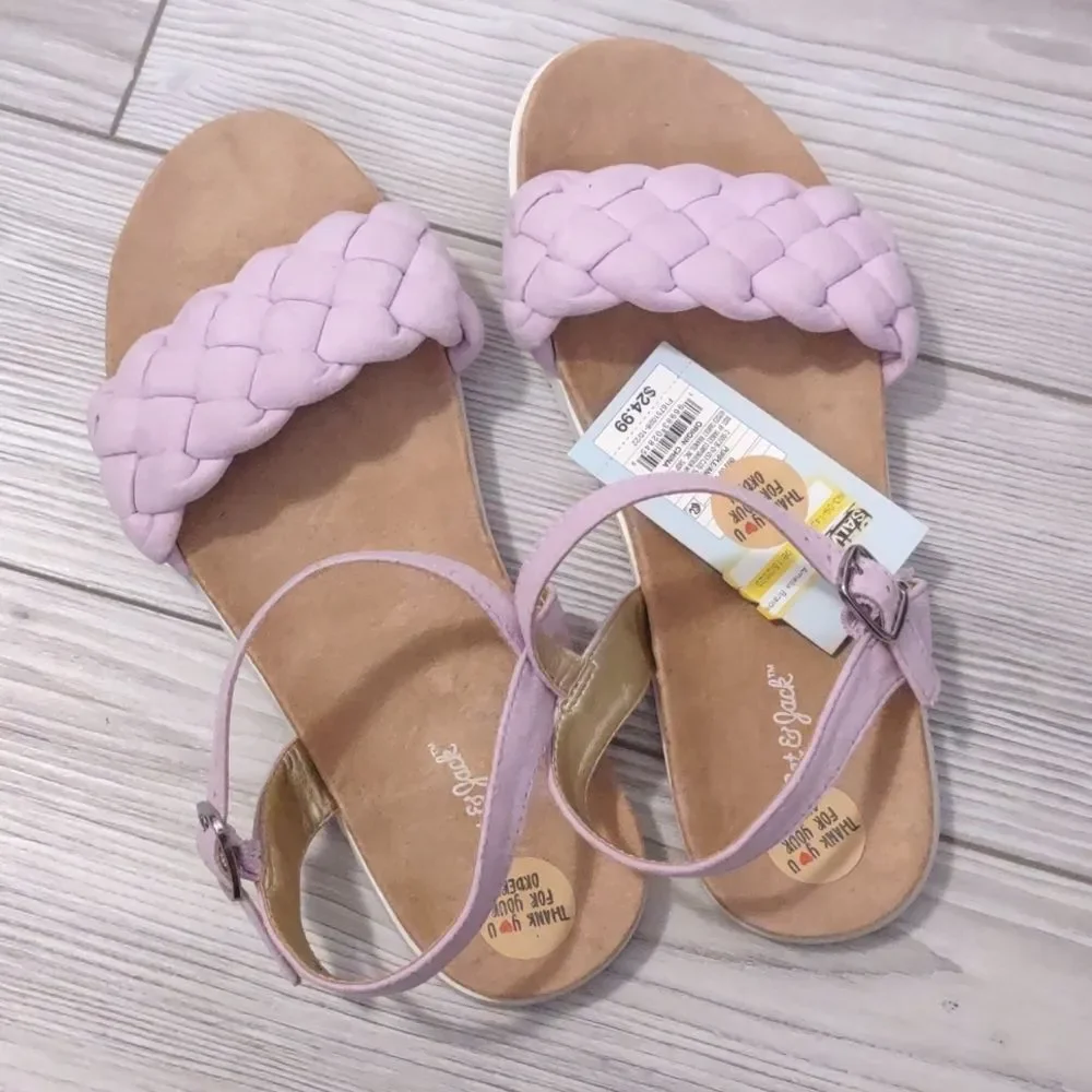 (73-3259)  Cat & Jack Amelia Sandals Sz 5